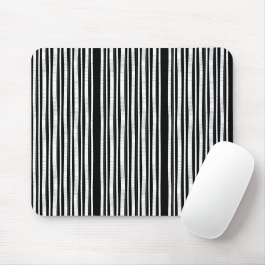 Modern Verticale Strepen Patroon Muismat (Met muis)