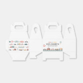 Modern vervoer Verjaardag voorkeur dozen Bedankdoosjes (Uitgevouwen)