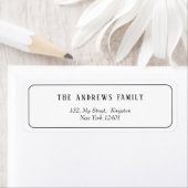 Modern verwacht meer vreugde Baby Foto Kerstmis Etiket (Insitu)