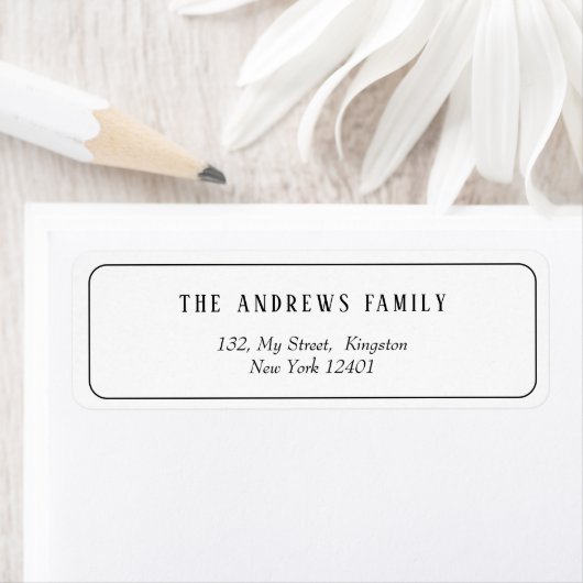 Modern verwacht meer vreugde Baby Foto Kerstmis Etiket (Insitu)