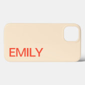 Modern Vet Aangepast Case-Mate iPhone Case (Achterkant (horizontaal))