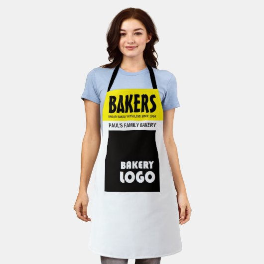 Modern Vet, Bakkerij Winkel Schort (Gedragen)