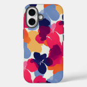 Modern vet bloemenpatroon Case-Mate iPhone case (Achterkant)