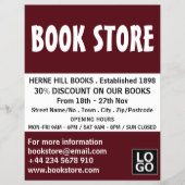 Modern Vet, Boekwinkel Reclame Flyer (Voorkant)