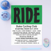 Modern Vet, Flyer Voor De Promotie Van Een Wielerc (Enkel)