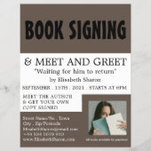 Modern Vet, schrijvers Boektekening Adverteren Flyer (Voorkant)