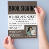 Modern Vet, schrijvers Boektekening Adverteren Flyer (Hand)