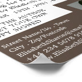 Modern Vet, schrijvers Boektekening Adverteren Poster (Hoek)