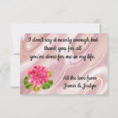  Modern vibrant color mother photo art Bedankkaart (Achterkant)