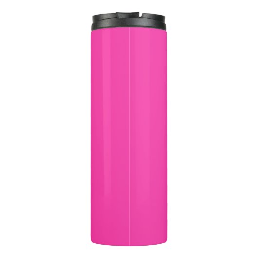 Modern Vibrant gepersonaliseerd monogram - Thermosbeker (Achterkant)