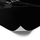 Modern Victoriaans Elegant Greenery WelkomstPoster Poster (Hoek)