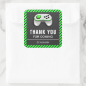Modern Videospel Verjaardagsfeestje Favor Sticker (Tas)