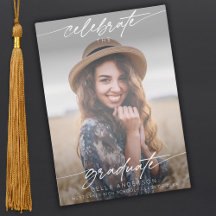 Modern Vier de Afstuderen foto-overlay