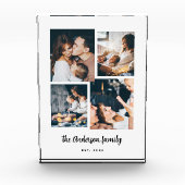 Modern vier fotocollage | Fotoblok (Voorkant)