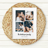 Modern vier fotocollage planner
