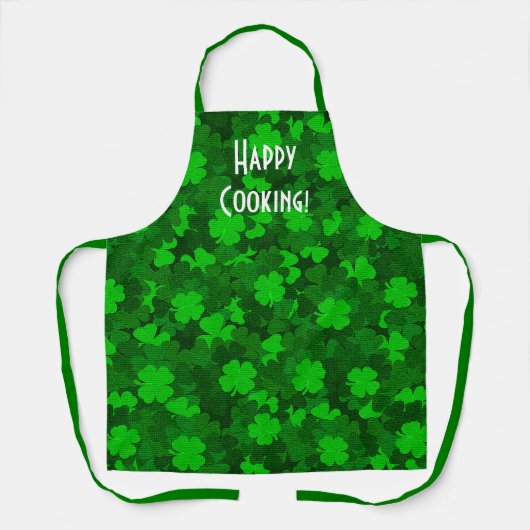 Modern Vier Leaf Clover Floral Schort (Voorkant)