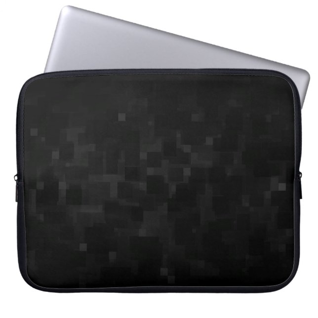 Modern Vierkant Patroon Laptop Sleeve (Voorkant)