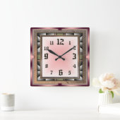 Modern Vierkante Klok (Huis)