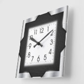 Modern Vierkante Klok (Hoek)