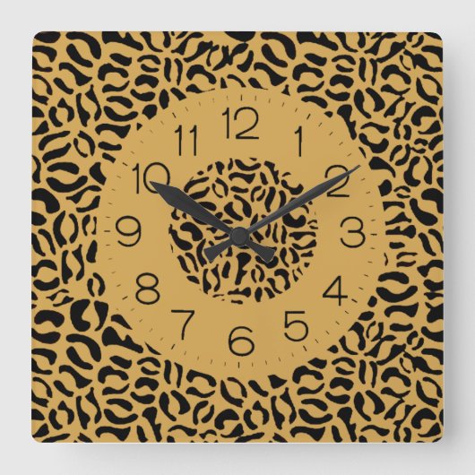 Modern Vierkante Klok (Voorkant)