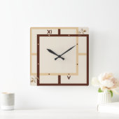 Modern Vierkante Klok (Huis)