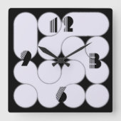 Modern Vierkante Klok (Voorkant)