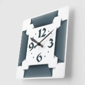 Modern Vierkante Klok (Hoek)