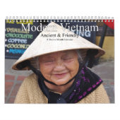 Modern Vietnam Ouder en vriendschappelijk Kalender (Hoes)