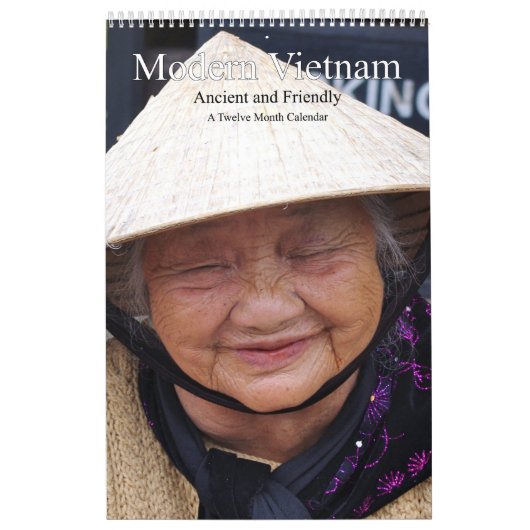 Modern Vietnam Ouder en vriendschappelijk Kalender (Hoes)