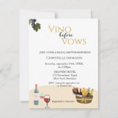 Modern Vino voor stembuswestie Kaart (Voorkant)