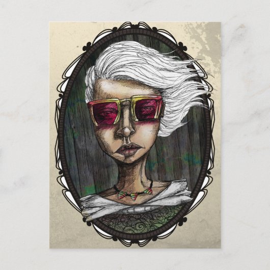 Modern Vintage Briefkaart (Voorkant)