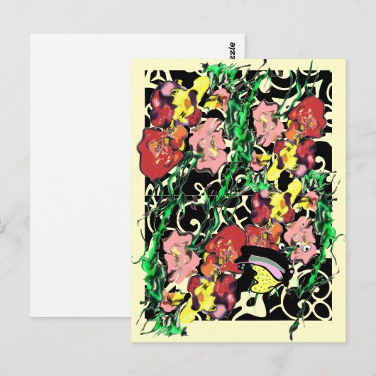 MODERN VINTAGE BRIEFKAART (Voorkant / Achterkant)