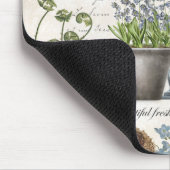 Modern Vintage french farmhouse flower garden Muismat (Hoek)