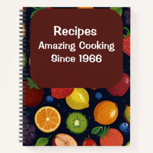 "Modern Vintage Persoonlijk Receptenboek" Notitieboek