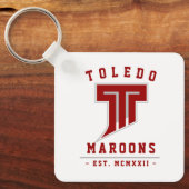 Modern Vintage Toledo Maroons Est. Sleutelhanger (Voorkant)