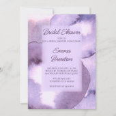 Modern viool paars Vrijgezellenfeest Kaart (Voorkant)