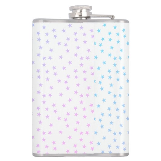 Modern Virgo Woman Zodiac Heupfles (Achterkant)