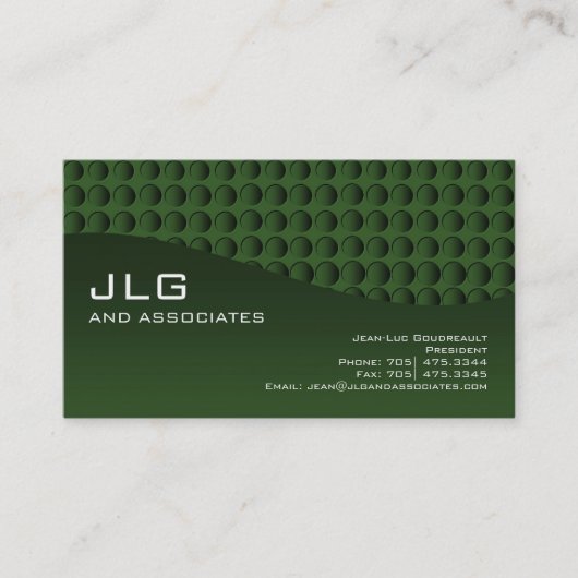 Modern Visitekaartje (Voorkant)