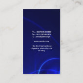 modern visitekaartje (Achterkant)