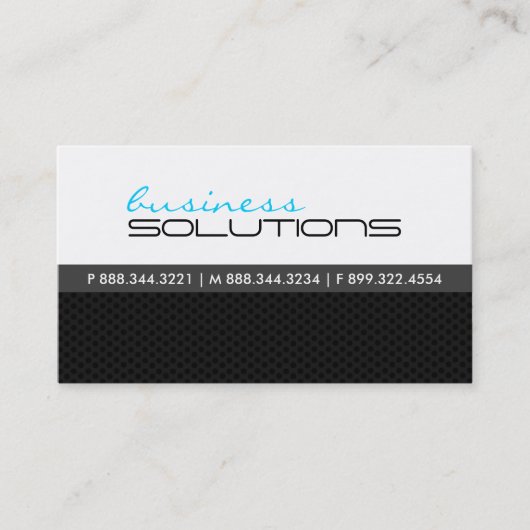 Modern Visitekaartje (Voorkant)