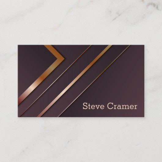 Modern Visitekaartje (Voorkant)