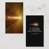 modern visitekaartje (Voorkant / Achterkant)