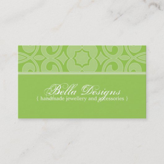 Modern Visitekaartje (Voorkant)