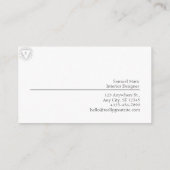 Modern Visitekaartje (Achterkant)