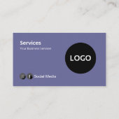 Modern Visitekaartje (Achterkant)