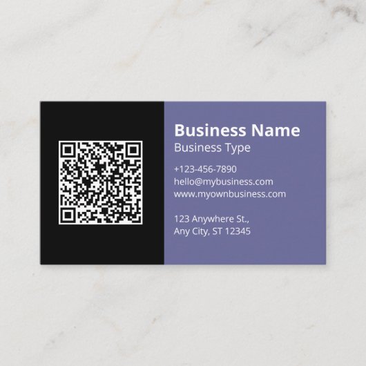 Modern Visitekaartje (Voorkant)