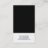 Modern Visitekaartje (Achterkant)