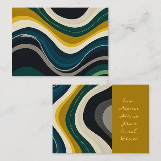 Modern Visitekaartje (Voorkant / Achterkant)