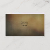 Modern visitekaartje (Achterkant)