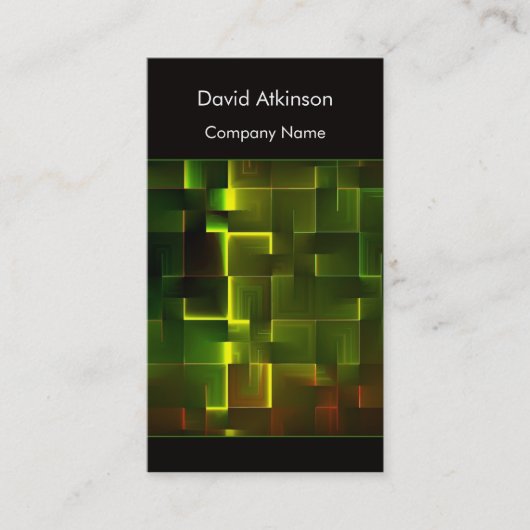 modern visitekaartje (Voorkant)